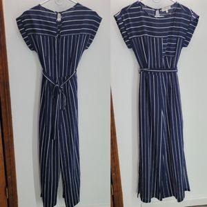 Monteau striped jumpsuit